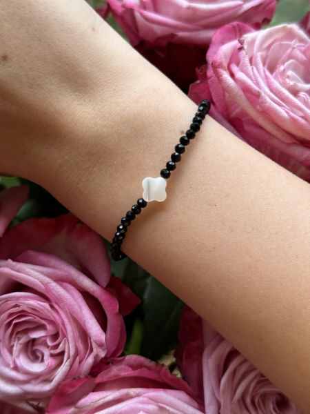 BRANSOLETKA BLACK SPINNEL